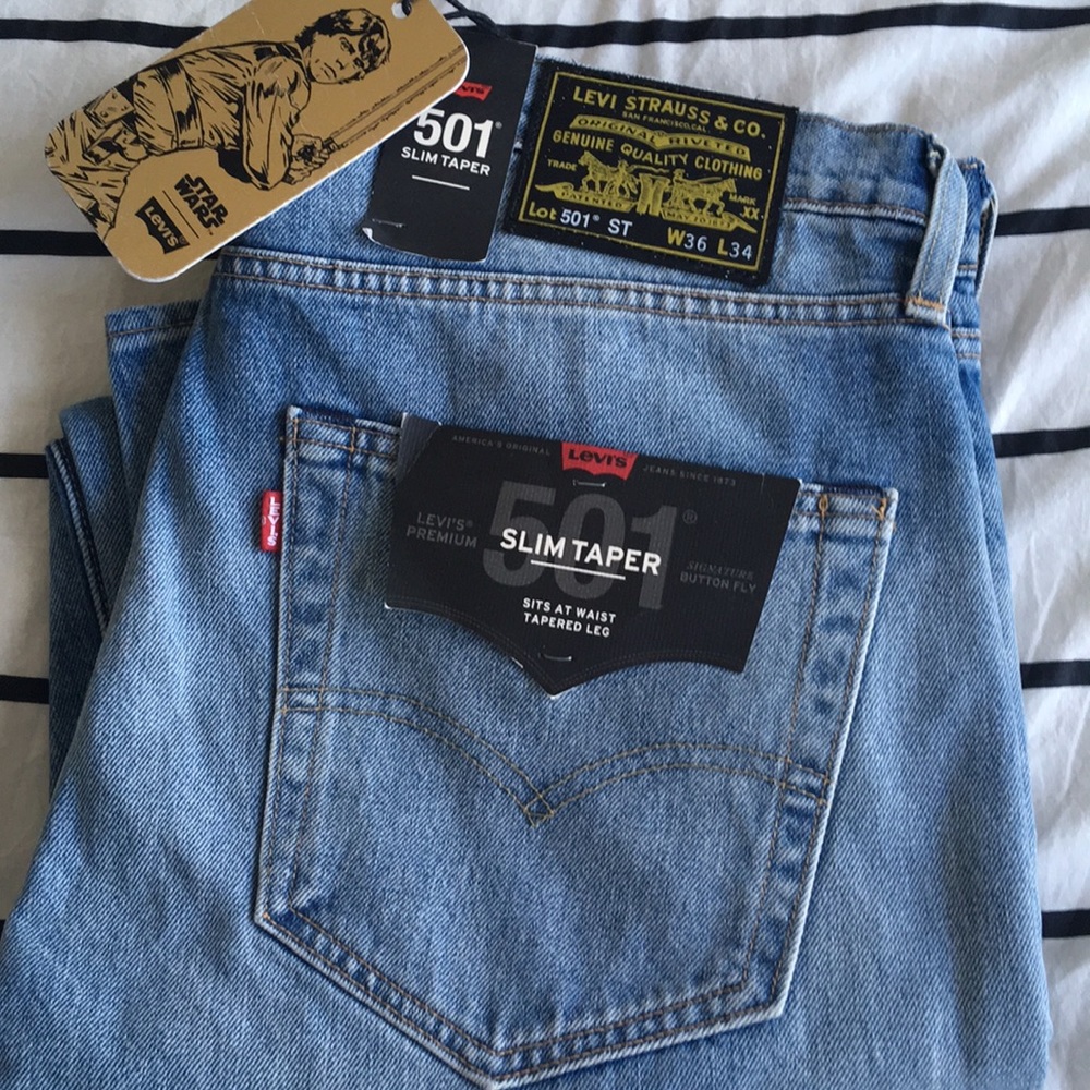 Star Wars x Levi’s selvedge 501 st slim taper